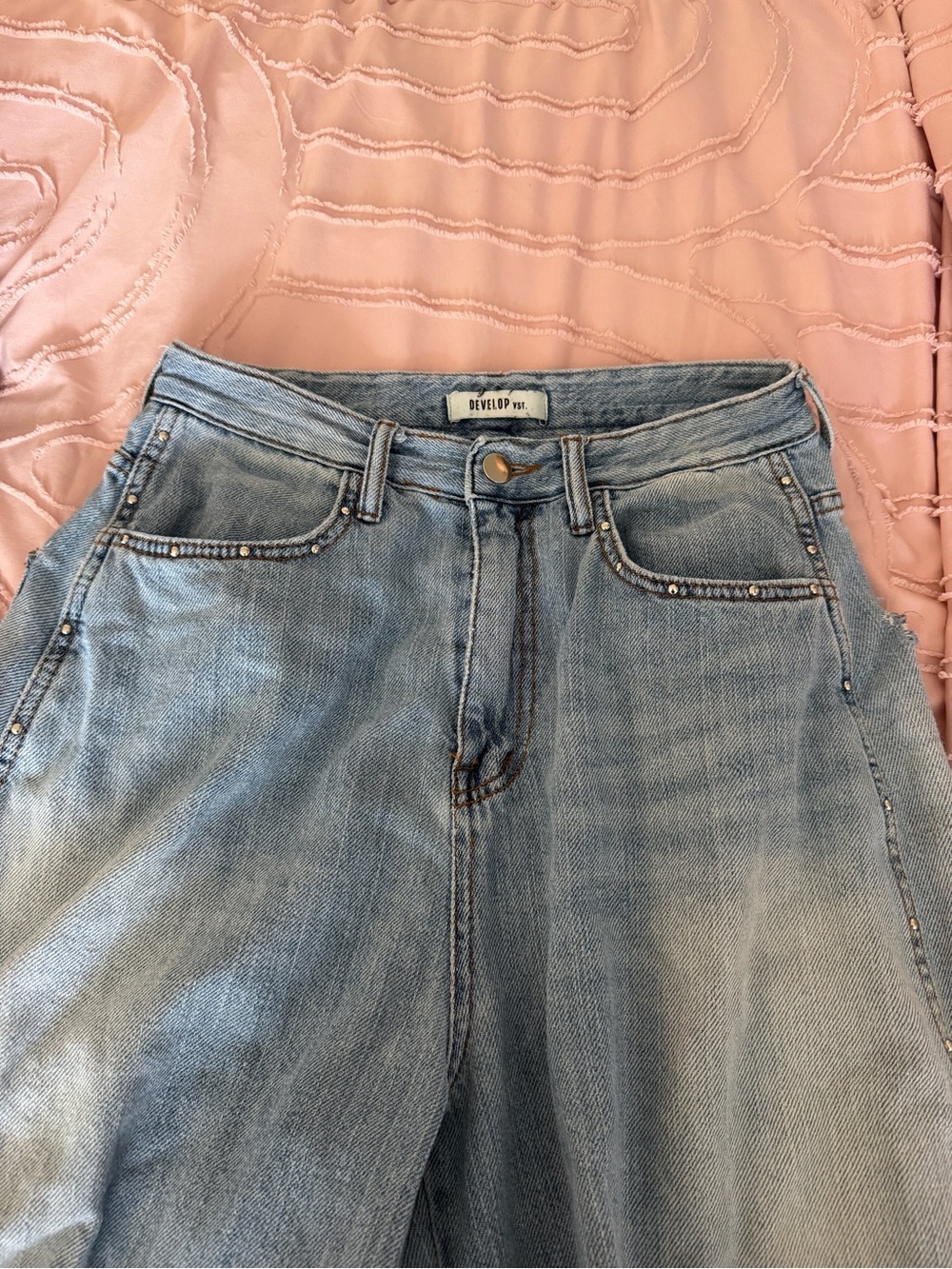 Develop VST Women’s Rhinestone jeans - Picture 2 of 8